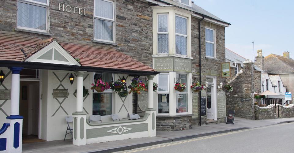 Tintagel Arms Bed And Breakfast Buitenkant foto